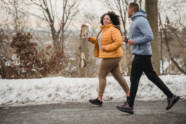 Strategies for beating the winter workout blues. Keep exercising this winter!