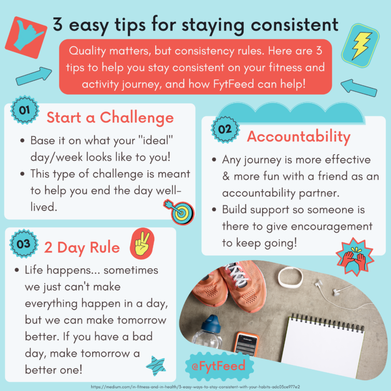 3 Tips for Staying Consistent With Your Fitness Routine